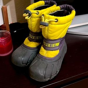 Sorel waterproof toddler size boots